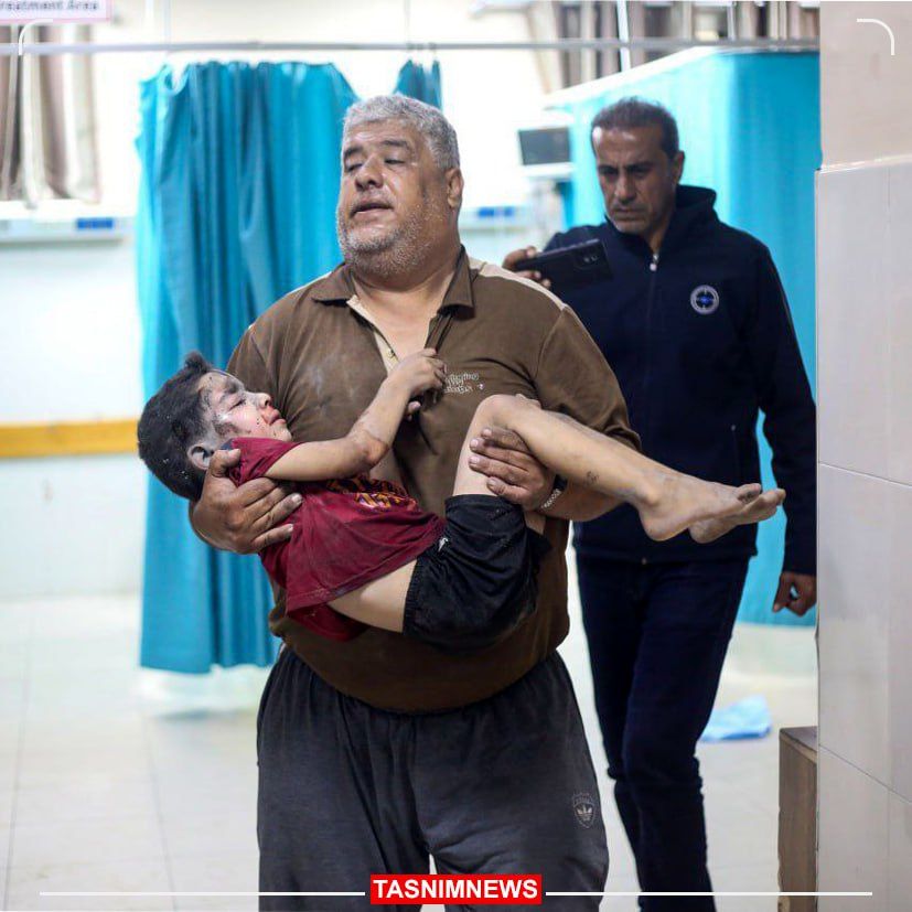 فوری/ بیمارستان اروپایی غزه بمباران شد
