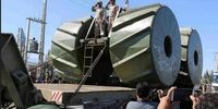 هیولای ایرانی که جهان را بُهت زده کرد/ ماشین جنگی جدید سپاه با چرخ‌هایی به قطر ۴ متر+ عکس 