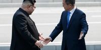 فیلم لحظه عبور رهبر کره شمالی از مرز 