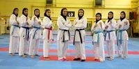 دختران ایرانی بر بام کاراته آسیا