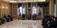 تصویری جالب از دیدار وزیر دفاع عراق با سرلشکر باقری