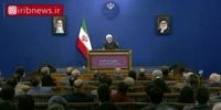 فیلم| روحانی: روزی دشمن را مجبور خواهیم کرد پای میز مذاکره بیاید