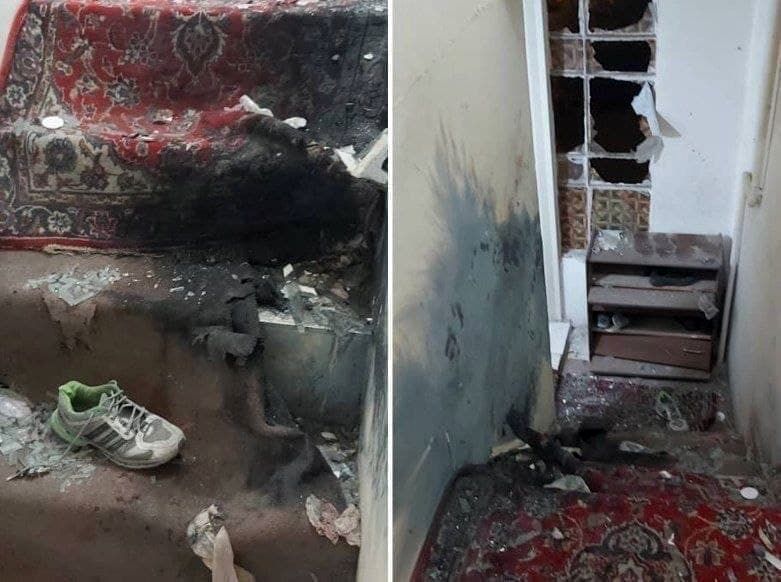 دو مجروح بر اثر انفجار مواد محترقه در یک خیابان تهران