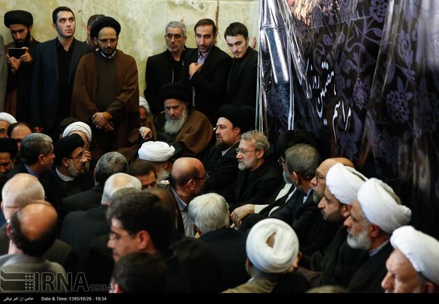 مراسم هفتمین روز درگذشت آیت الله هاشمی رفسنجانی