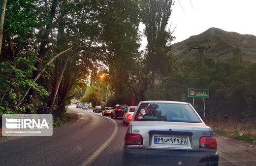 علت ترافیک بی‌سابقه در آزادراه تهران_شمال و جاده چالوس+عکس