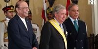 دیدار گوترش و رئیس‌جمهور پاکستان درباره ایران و آمریکا