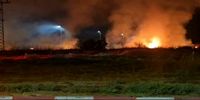  سوختن ۲۰ خودرو بر اثر حمله موشکی ایران به اسرائیل+ عکس 