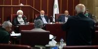 جلسه فوق العاده مجمع تشخیص مصلحت نظام با حضور قالیباف و محسنی اژه ای
