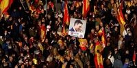 تظاهرات گسترده مردم اسپانیا علیه نخست‌وزیر این کشور
