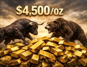 طلا در آستانه انفجار قیمتی؟ | وال‌استریت دوباره صعودی شد، سرمایه‌گذاران خوش‌بین‌تر شدند | شرط کاهش قیمت نفت