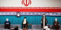  حضور علی لاریجانی در مراسم تنفیذ رئیسی+ عکس
