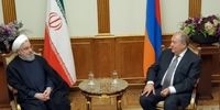 روحانی با رئیس جمهور امنستان دیدار کرد