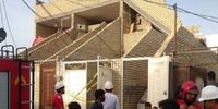 وقوع انفجار شدید گاز در یک منزل مسکونی در اهواز
