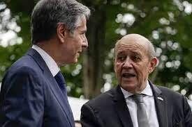 دیدار وزرای خارجه فرانسه و آمریکا با محوریت برجام