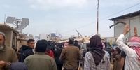 تظاهرات گسترده علیه سرکرده گروه تروریستی تحریرالشام 