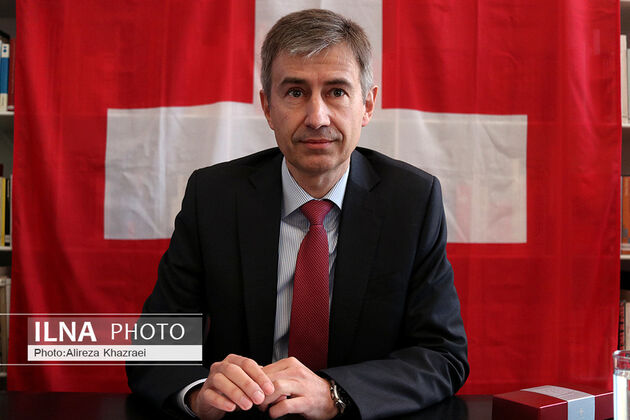 تصاویر نشست خبری «مارکوس لایتنر» سفیر سوئیس در ایران