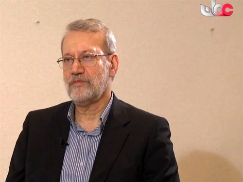 لاریجانی: دوستان عمانی مطالبی را از قول آمریکایی‌ها نوشتند و به ما دادند  + فیلم