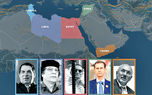 رهبران سرنگون‌شده عرب کجا هستند؟