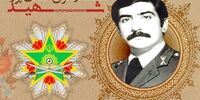 اعصای نشان فداکاری ارتش به شهید محمد رسول صادق‌پور
