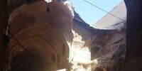 سقف بازار قیصریه فروریخت + عکس