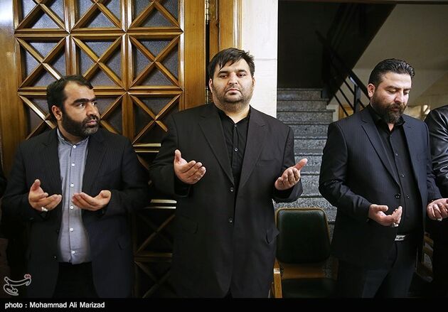 مجلس ختم پدر حسین رضازاده