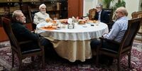 پشت پرده عکس معنادار قالیباف با لاریجانی و ناطق نوری/ پای انتخابات در میان است؟