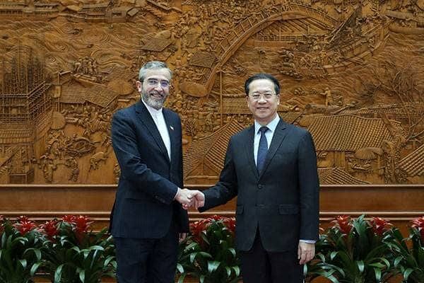 دیدار علی باقری با معاون وزیر امورخارجه چین درباره مذاکرات برجام

