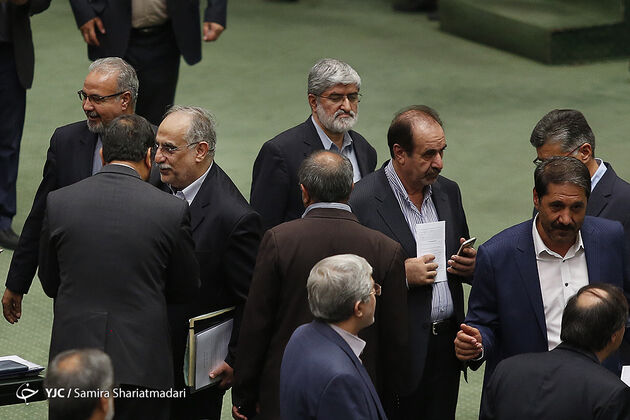 تصاویر جالب از صحن علنی مجلس امروز 14 مرداد 97