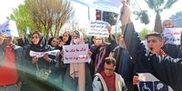 تحصن اعتراضی در خیابان بهارستان تهران/ ماجرا چه بود؟+ تصاویر