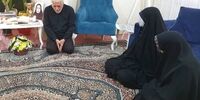  دلجویی معاون امور زنان رئیسی از بازماندگان حادثه متروپل