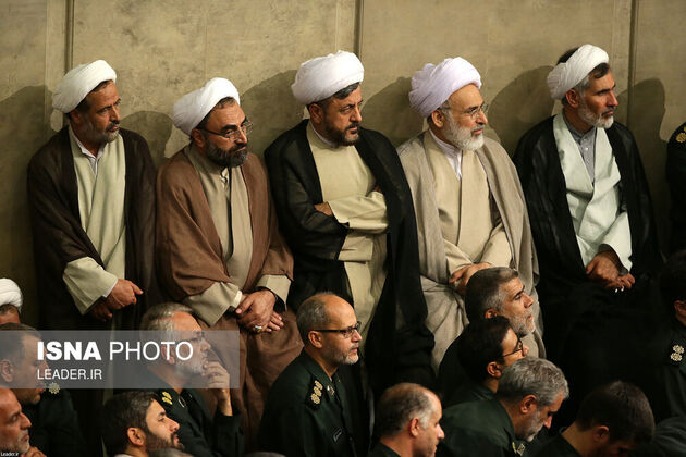 دیدار فرماندهان سپاه پاسداران با مقام معظم رهبری