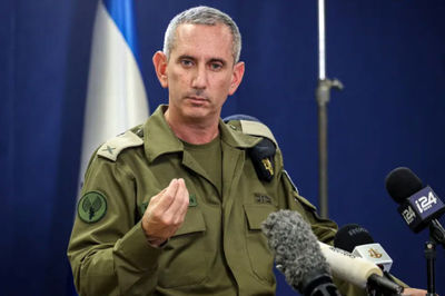 سخنگوی ارتش اسرائیل: ایران ده‌ها پهپاد به سمت ما پرتاب کرده است