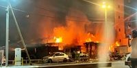 انفجار و آتش سوزی هولناک در تل آویو
