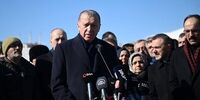  حرکت جنجالی اردوغان در میان زلزله‌زدگان+ فیلم