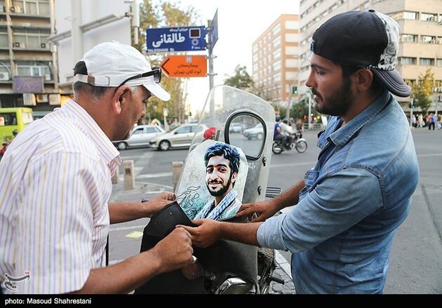 کمپین بازگشت قهرمان در استقبال از پیکر شهید حججی