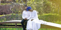 پسر ایرانی که با دختر یک ملکه قبیله آفریقایی ازدواج کرده +عکس