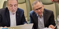 تصاویر هیات مذاکره کننده ایرانی در پرواز مسقط