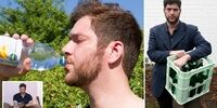 مرد عجیبی که روزانه 20 لیتر آب می‌نوشد!