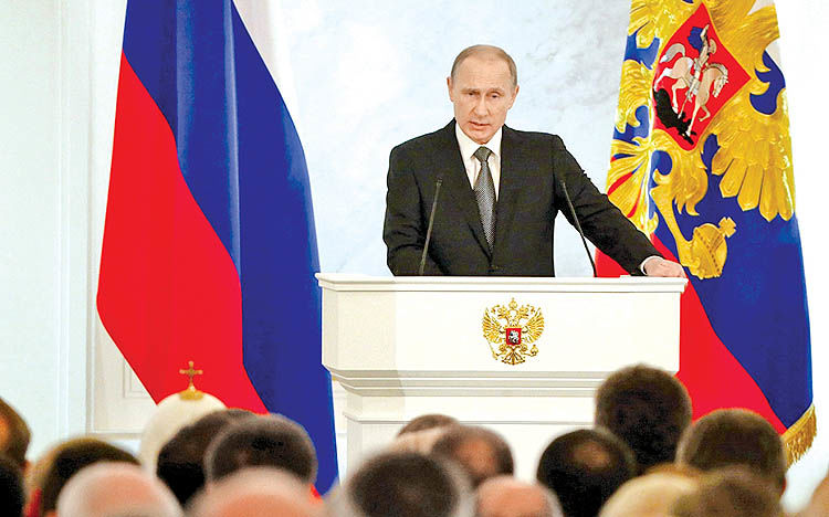 تهدید بی‌سابقه آمریکا توسط پوتین