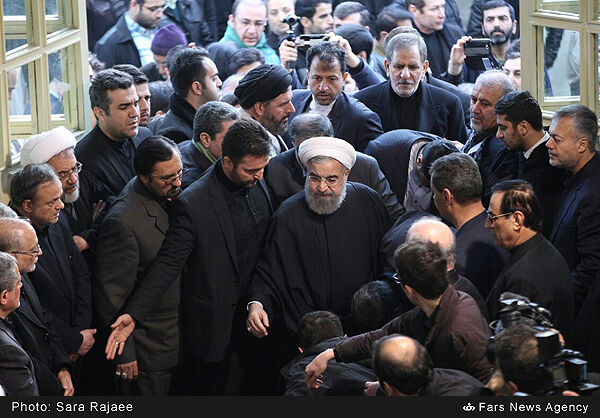 مراسم وداع با پیکر آیت الله هاشمی رفسنجانی