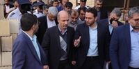 بازدید وزیر نیرو از پروژه تصفیه‌خانه فاضلاب خرمشهر