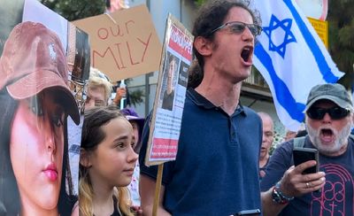 خشم خانواده‌های اسرای اسرائیلی از نتانیاهو و بمباران غزه