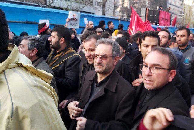 استاندار تهران در مراسم تشییع پیکر سپهبد سلیمانی: حضور میلیونی مردم اتمام حجت ملت ایران با دشمنان انقلاب است