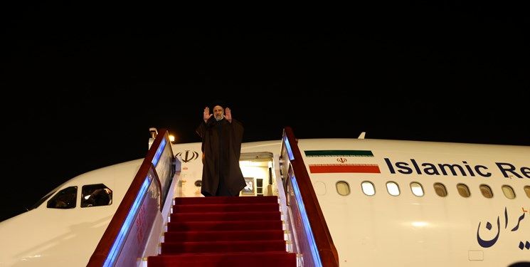 رئیسی چین را به مقصد تهران ترک کرد