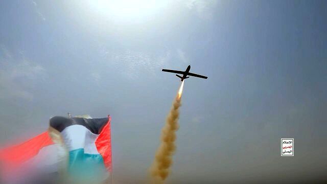 حمله پهپادی ارتش یمن به 5 نقطه در اسرائیل