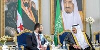 الجولانی وارد ریاض شد+ عکس