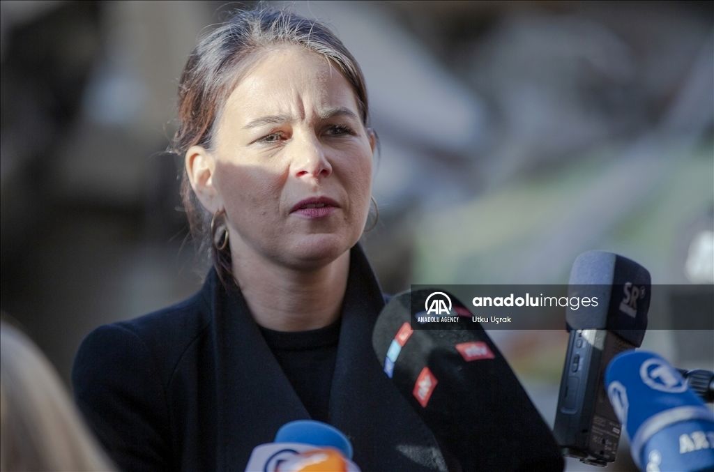بازدید 2 وزیر آلمان از مناطق زلزله زده ترکیه +تصاویر