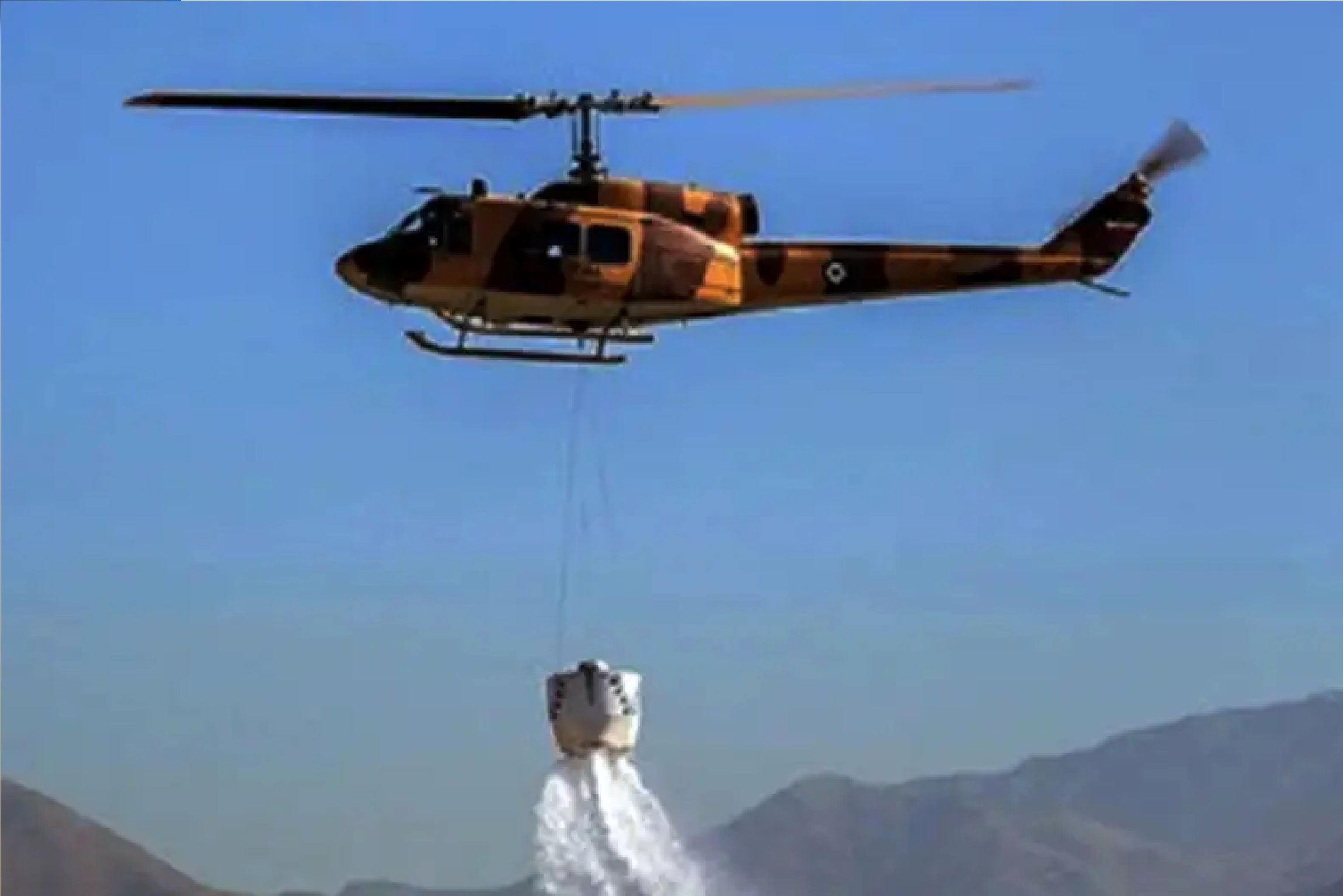 حریق گسترده در جنگل‌های چالوس / درخواست سومین بالگرد برای مهار آتش