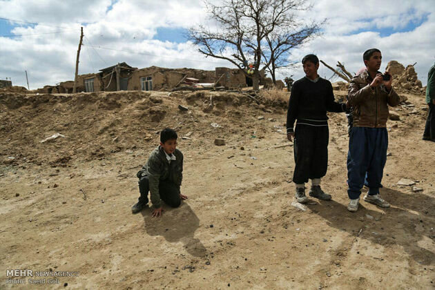 خسارات زلزله در روستاهای استان خراسان رضوی