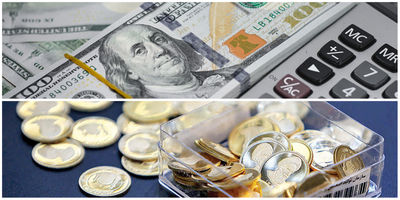 قیمت طلا و سکه صعودی شد /شایعه در بازار دلار